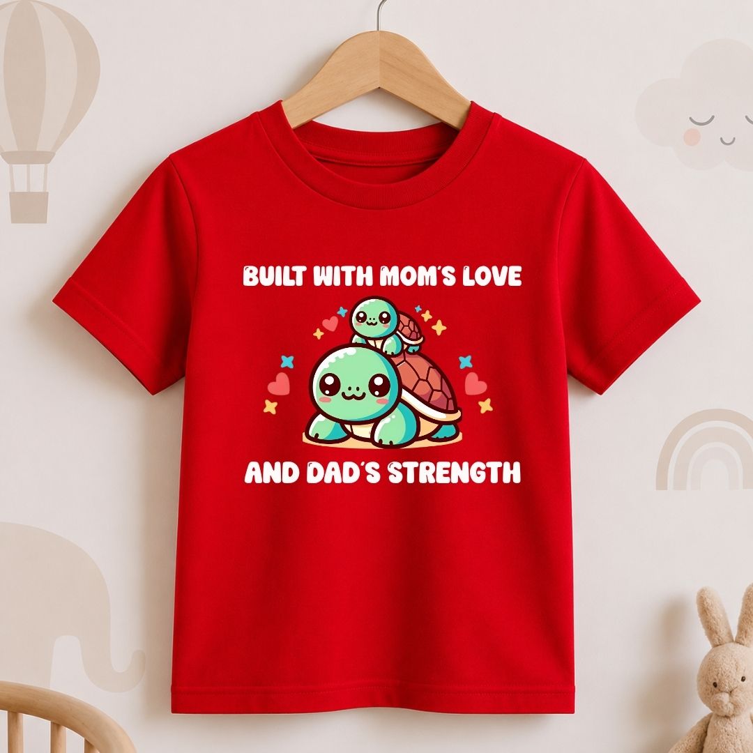 Built with Mom's Love and Dad's Strength