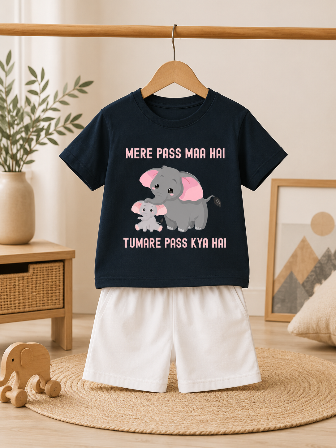 MERE PASS MAA HAI TUMARE PASS KYA HAI KIDS - CO-Ord Set