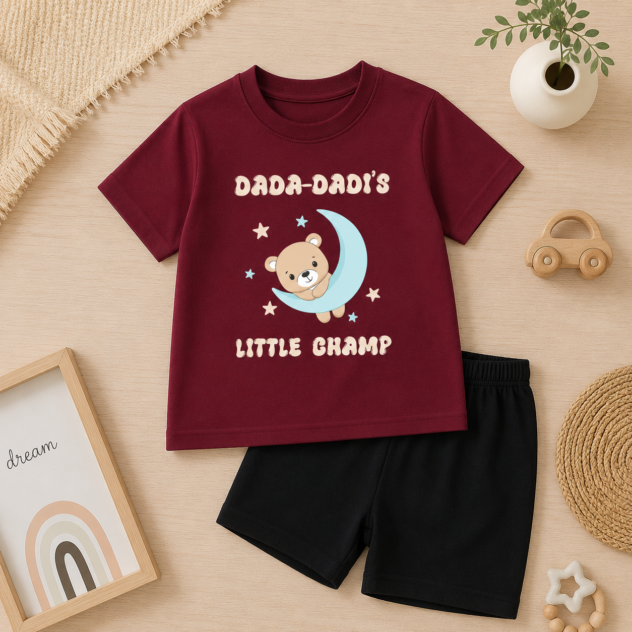 Dada Dadi's Little Champ - CO-Ord Set
