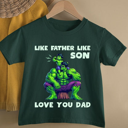 LIKE FATHER LIKE SON  LOVE YOU DAD KIDS