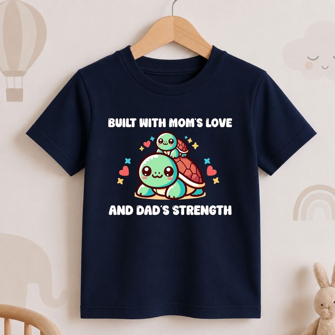 Built with Mom's Love and Dad's Strength