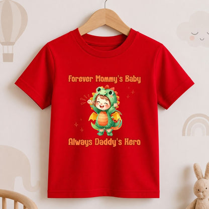 Forever Mommy's Baby  Always Daddy's Hero