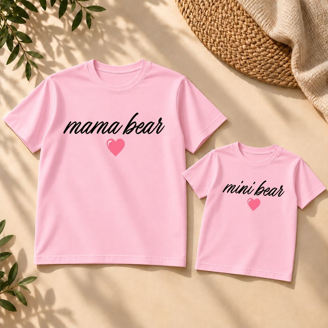 Mama Bear Mini Bear Twining Tee