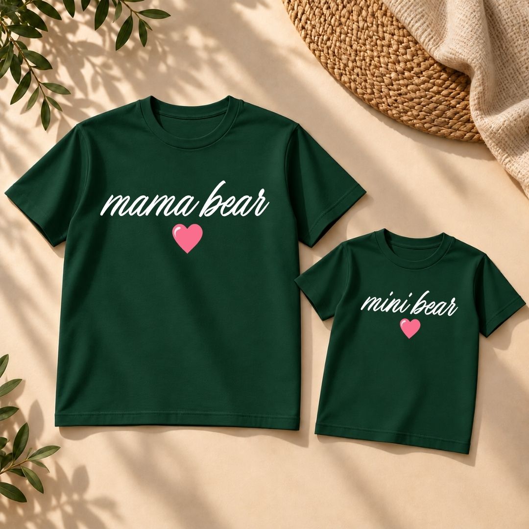 Mama Bear Mini Bear Twining Tee