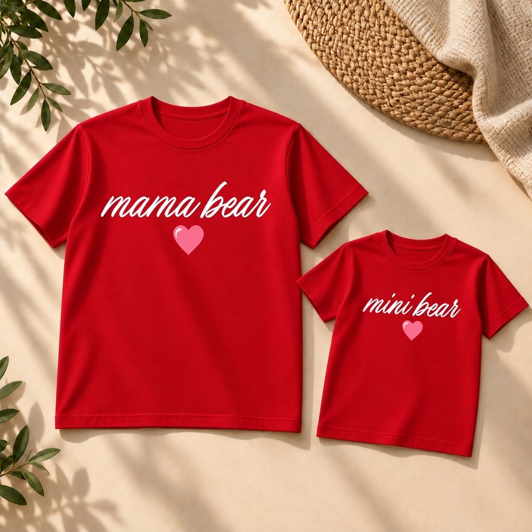 Mama Bear Mini Bear Twining Tee