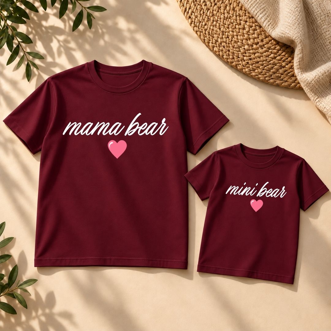 Mama Bear Mini Bear Twining Tee