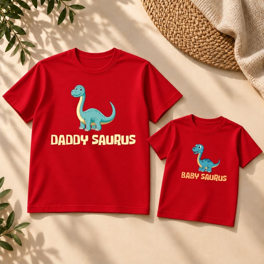 Daddy Saurus Twining Tee