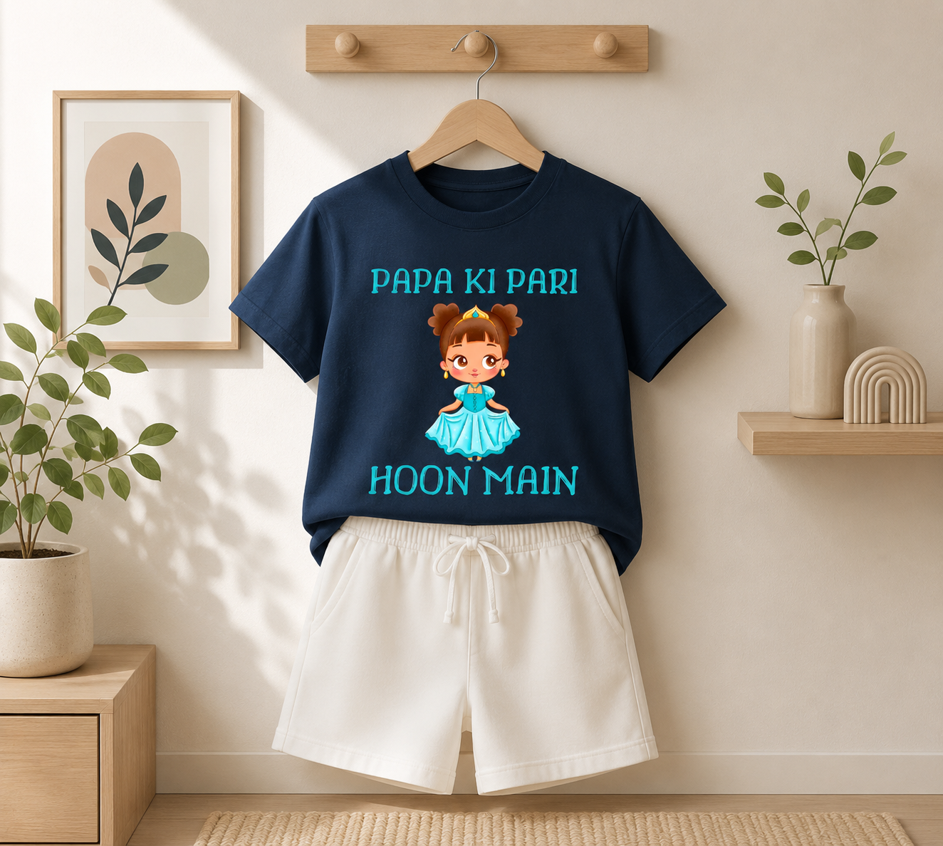 PAPA KI PARI HOON MAIN KIDS - CO-Ord Set