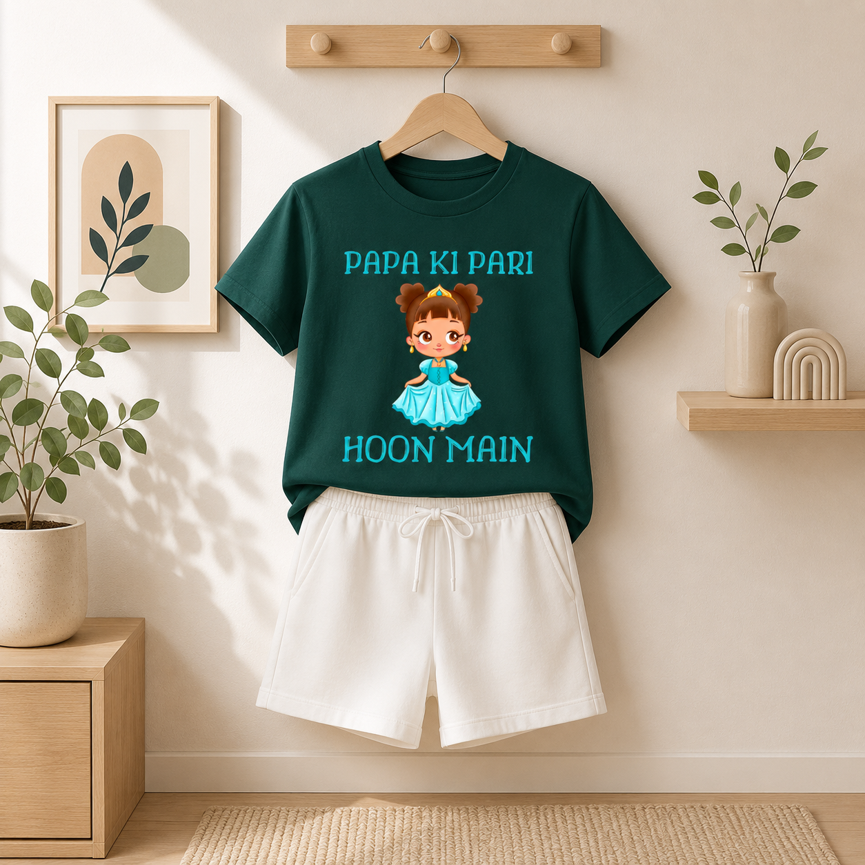 PAPA KI PARI HOON MAIN KIDS - CO-Ord Set