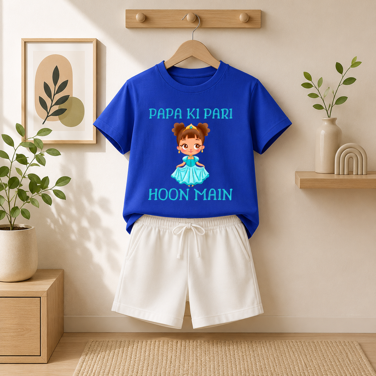 PAPA KI PARI HOON MAIN KIDS - CO-Ord Set