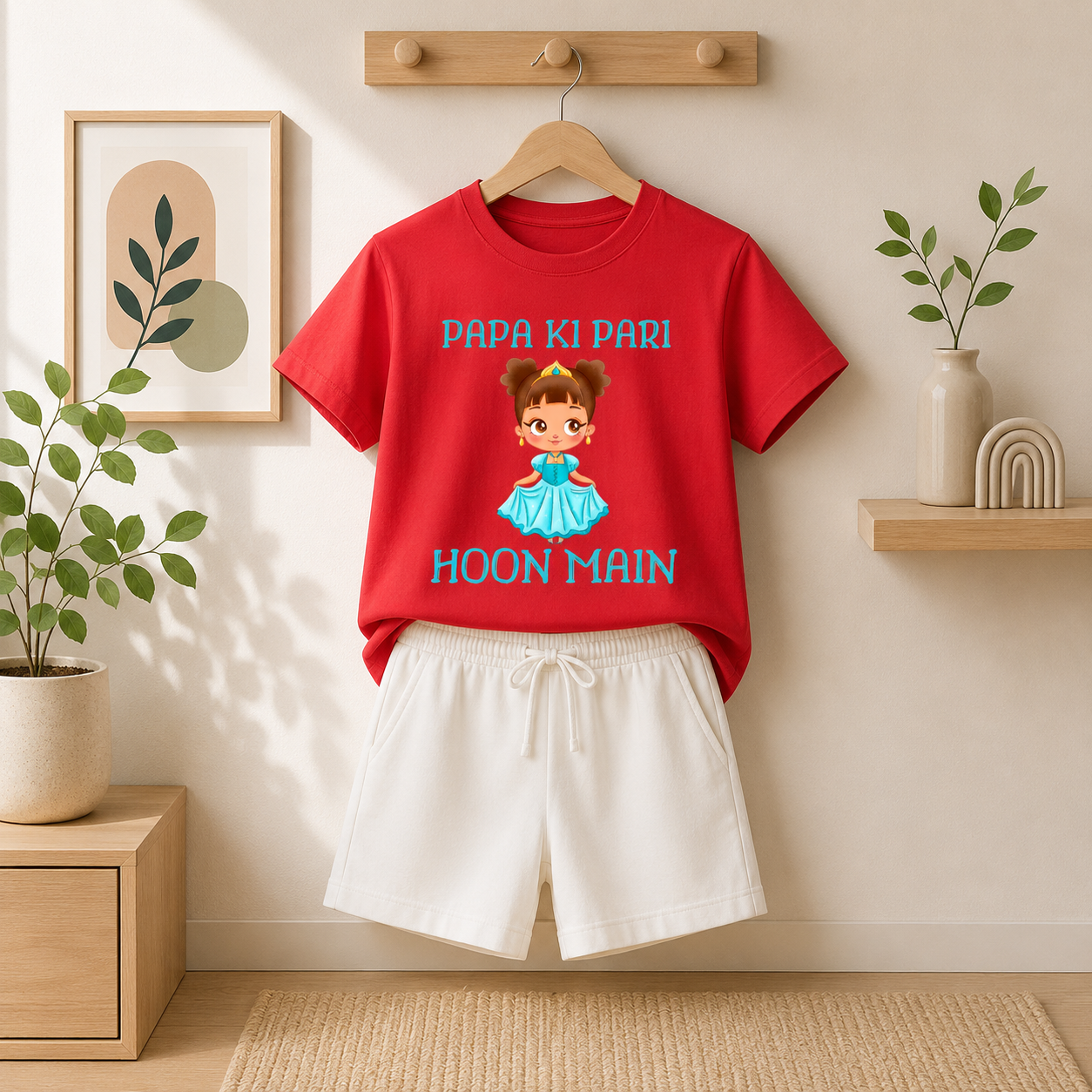 PAPA KI PARI HOON MAIN KIDS - CO-Ord Set