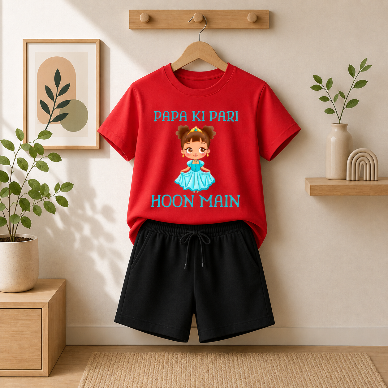 PAPA KI PARI HOON MAIN KIDS - CO-Ord Set