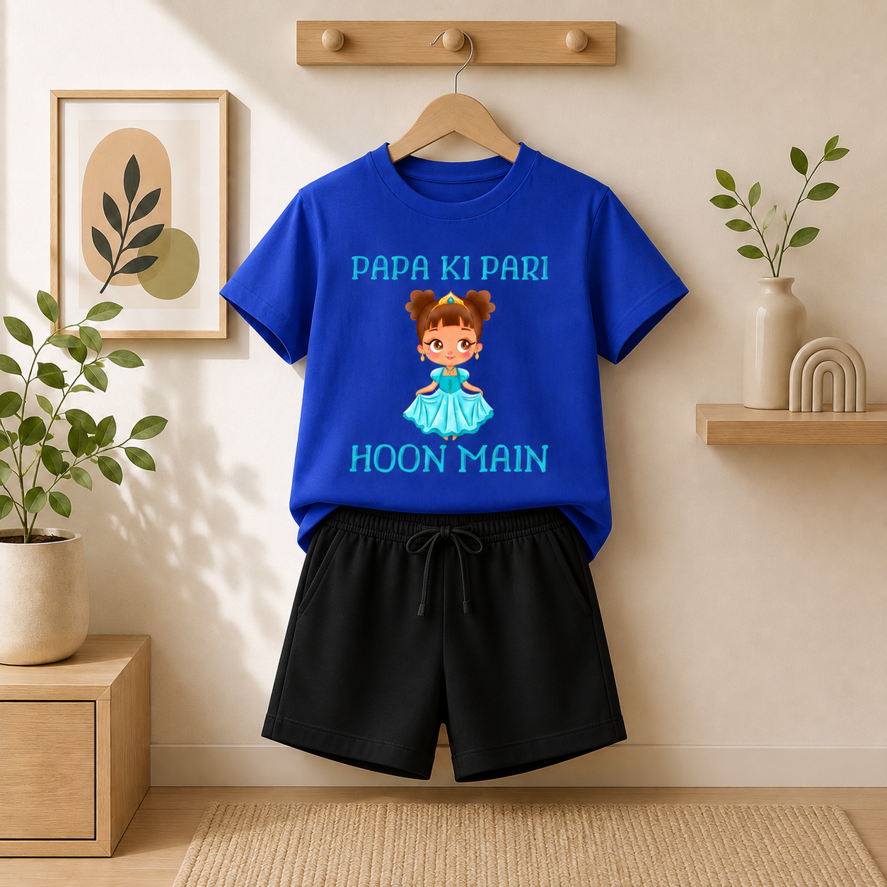 PAPA KI PARI HOON MAIN KIDS - CO-Ord Set