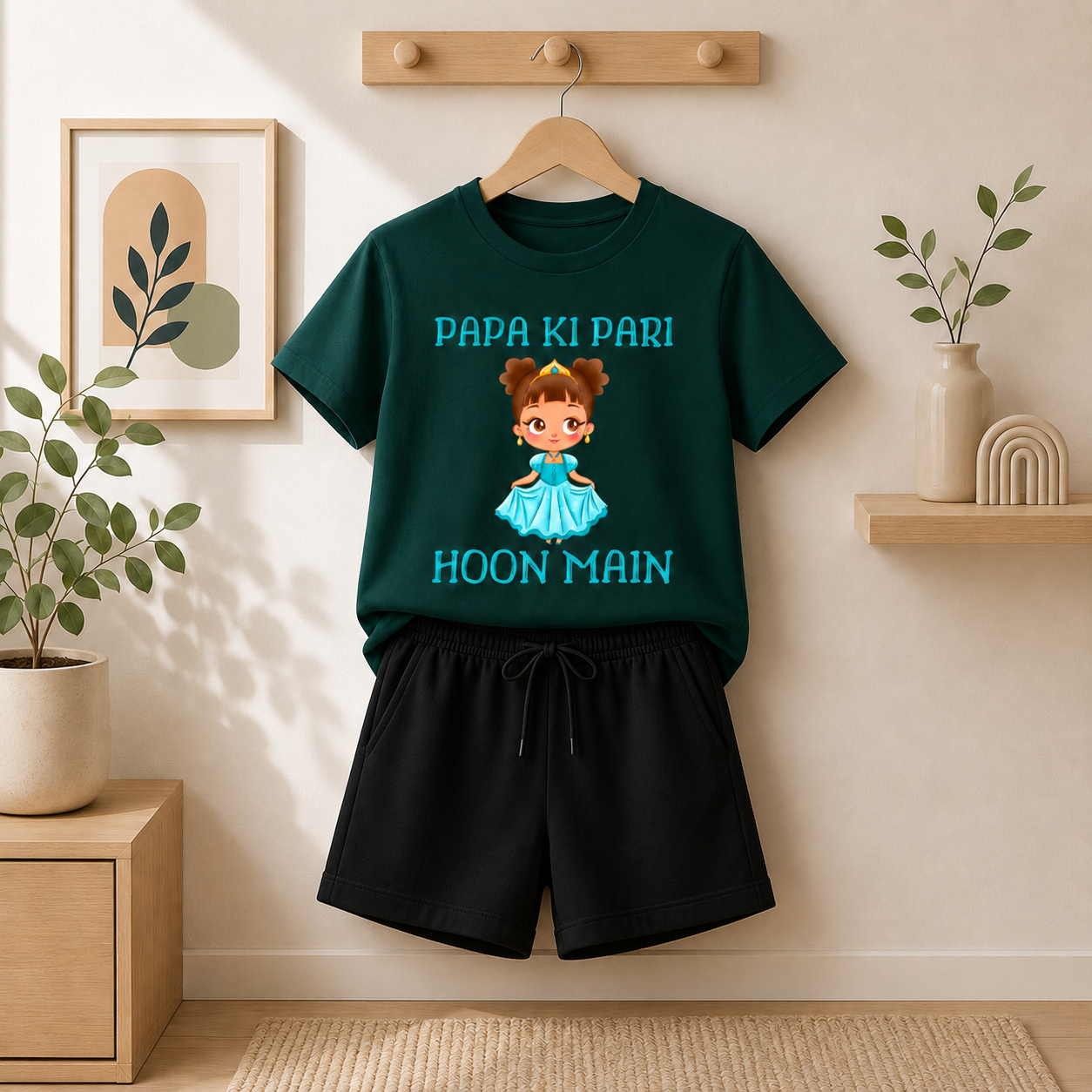 PAPA KI PARI HOON MAIN KIDS - CO-Ord Set