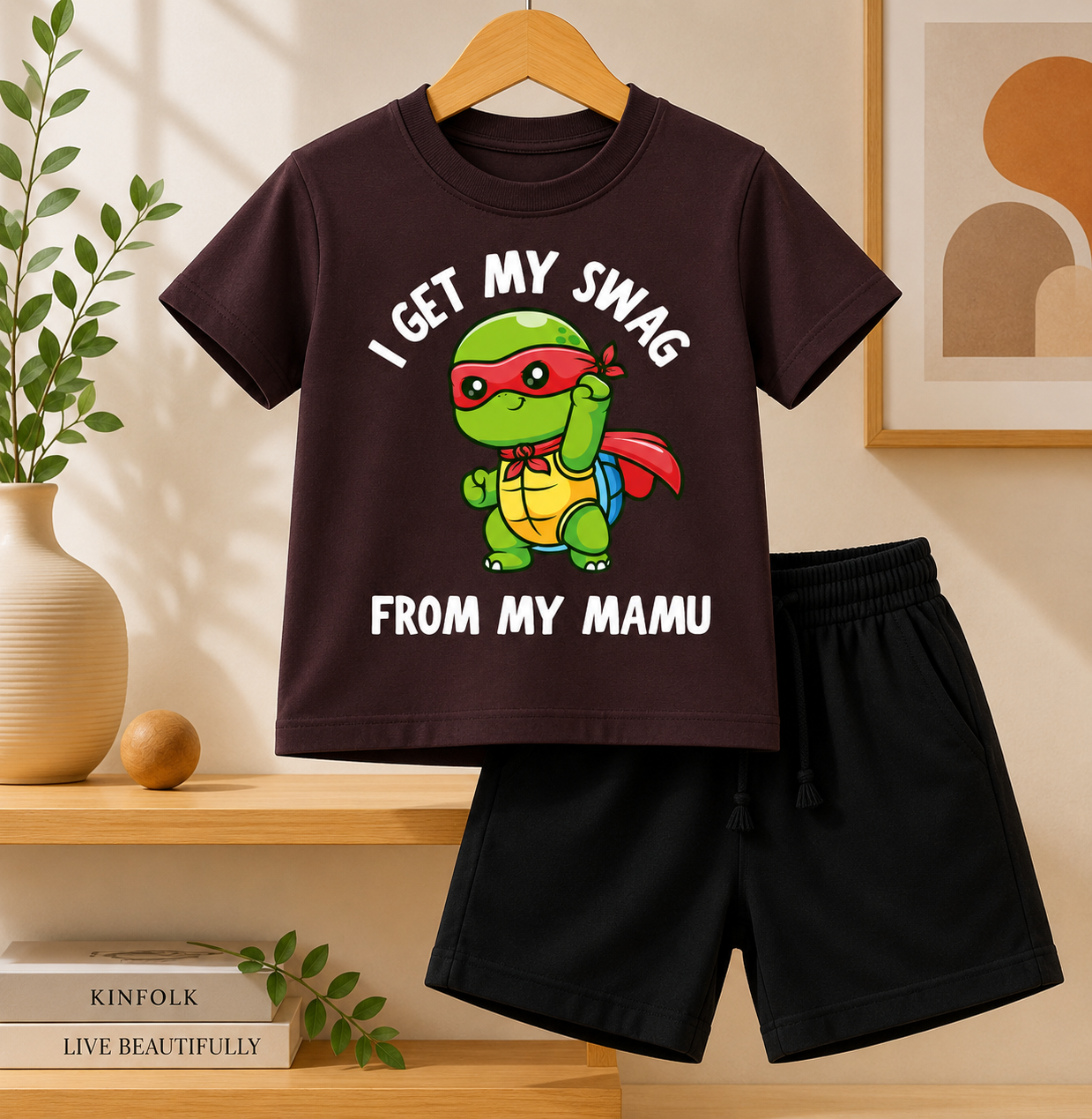 I GET MY SWAGE FROM MY MAMU KIDS - CO-Ord Set