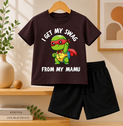 I GET MY SWAGE FROM MY MAMU KIDS - CO-Ord Set