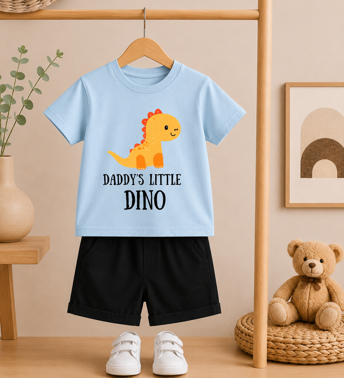 DADDY'S LITTLE DINO KIDS - CO-Ord Set