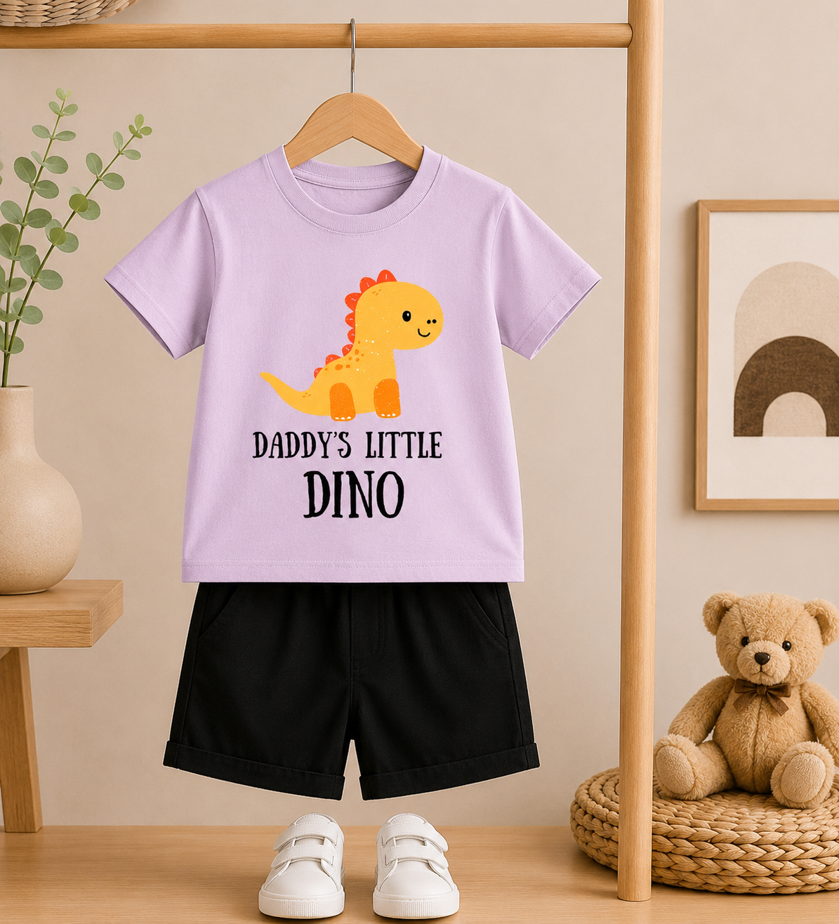 DADDY'S LITTLE DINO KIDS - CO-Ord Set