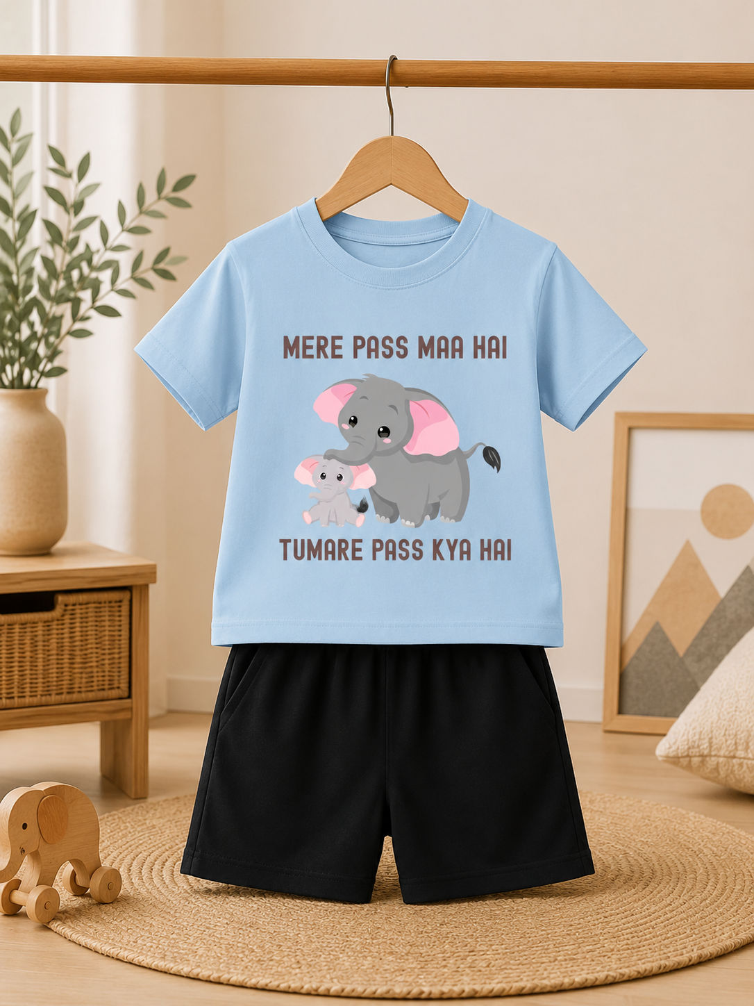 MERE PASS MAA HAI TUMARE PASS KYA HAI KIDS - CO-Ord Set