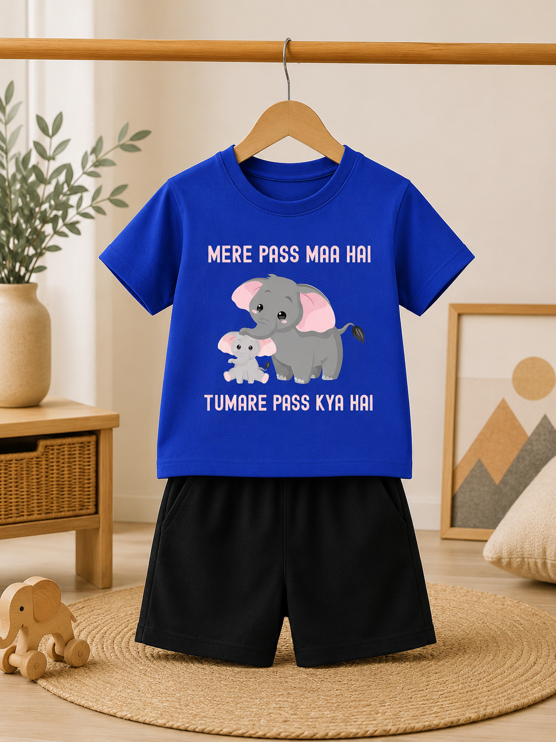 MERE PASS MAA HAI TUMARE PASS KYA HAI KIDS - CO-Ord Set