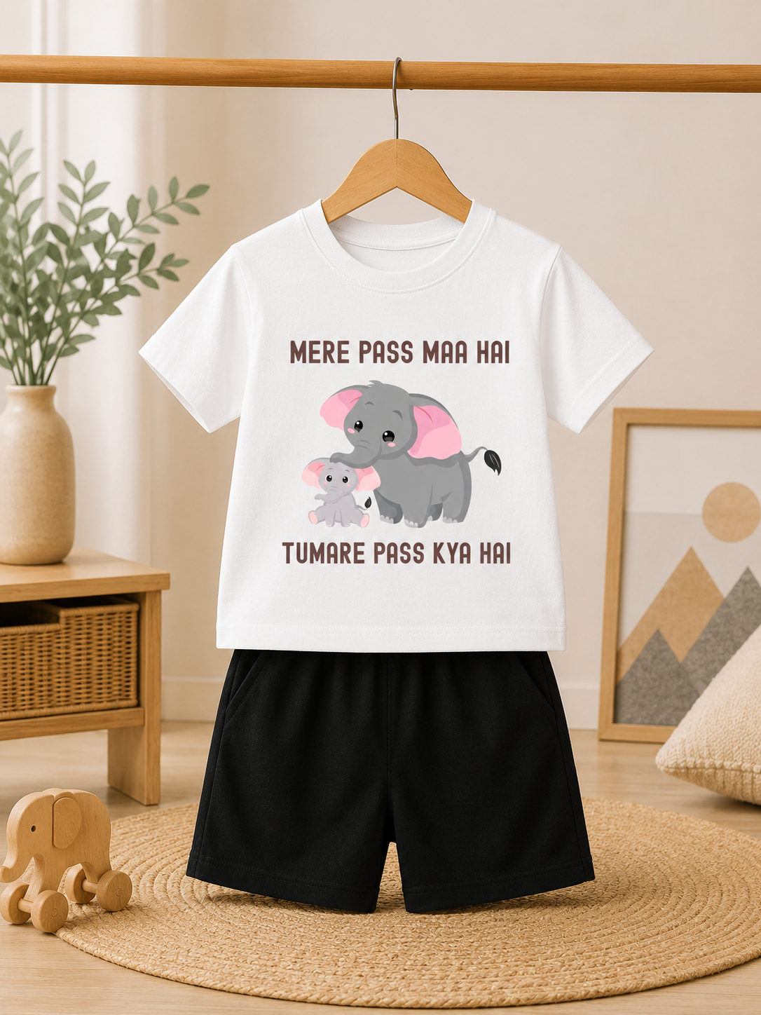 MERE PASS MAA HAI TUMARE PASS KYA HAI KIDS - CO-Ord Set