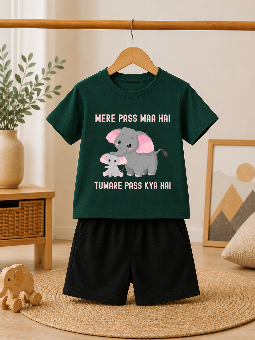 MERE PASS MAA HAI TUMARE PASS KYA HAI KIDS - CO-Ord Set