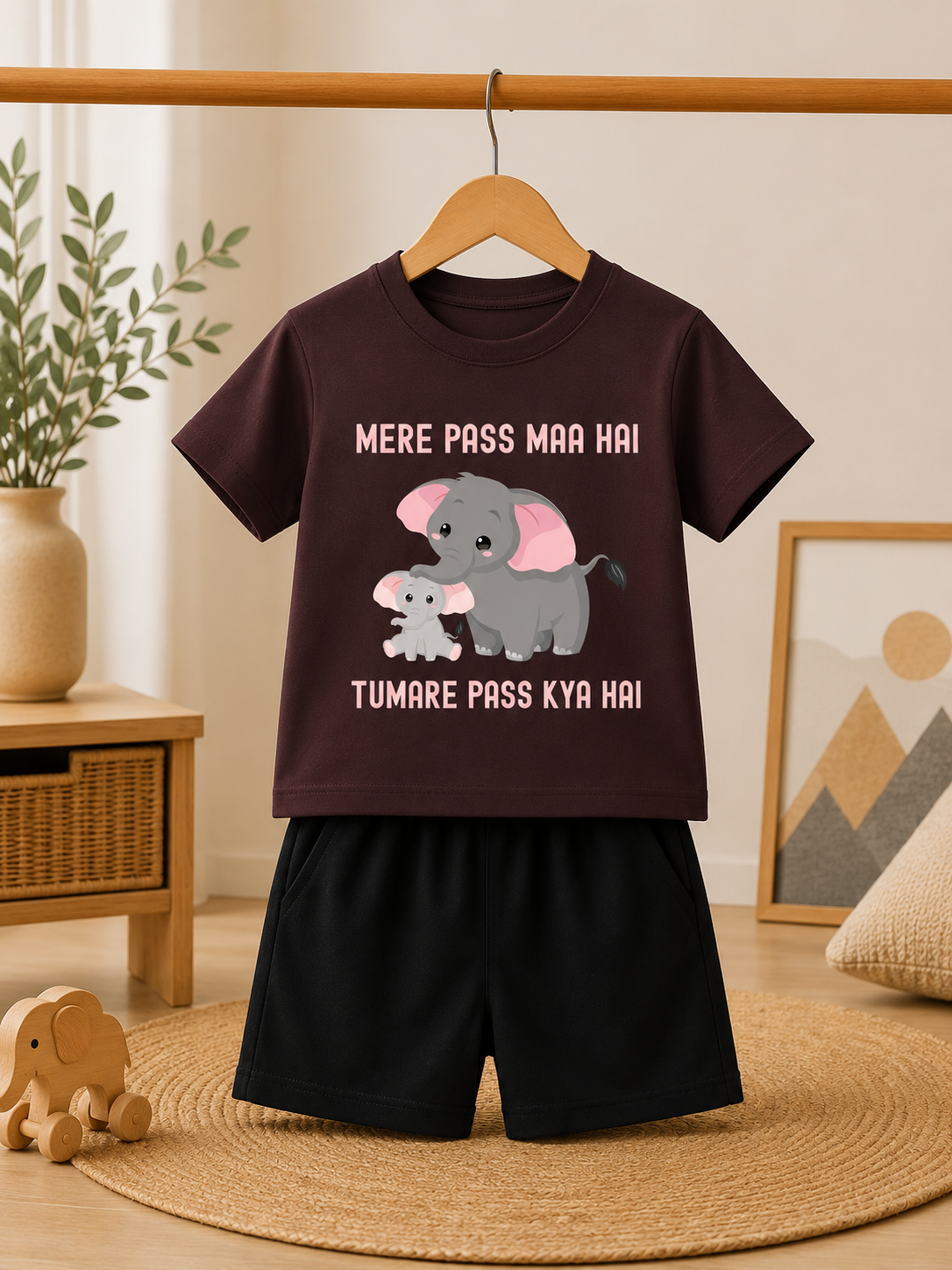 MERE PASS MAA HAI TUMARE PASS KYA HAI KIDS - CO-Ord Set