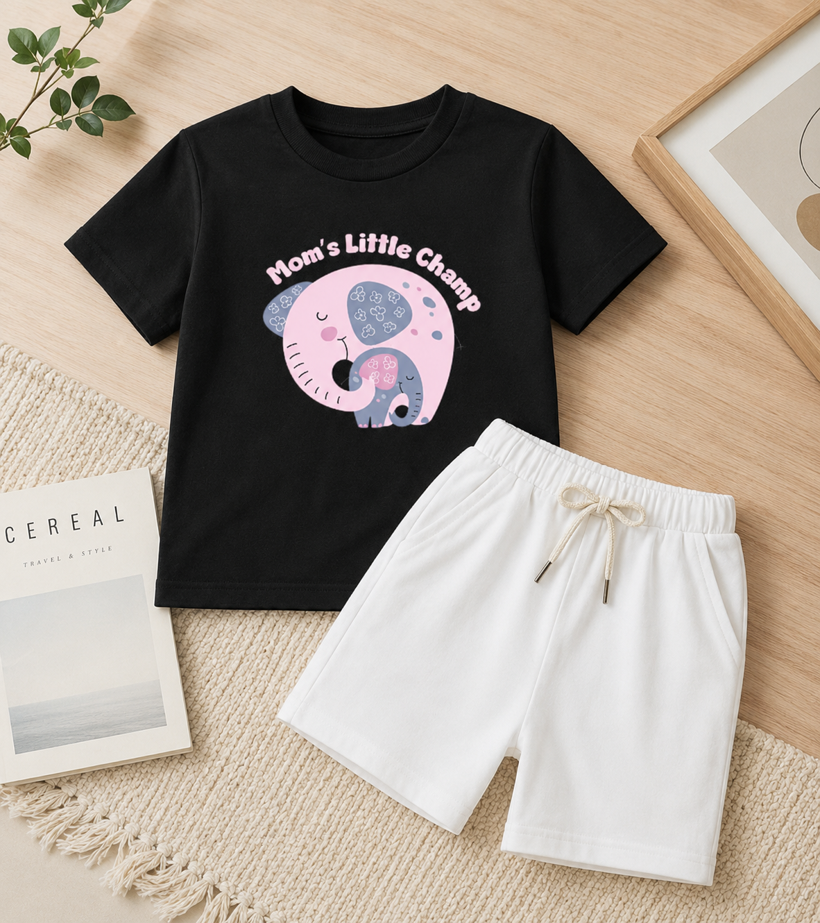 Mom's Little Champ - CO-Ord Set