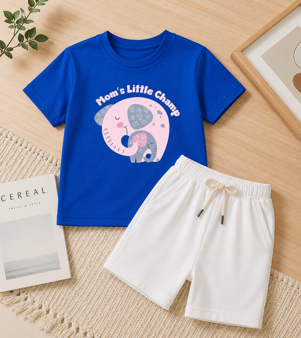 Mom's Little Champ - CO-Ord Set