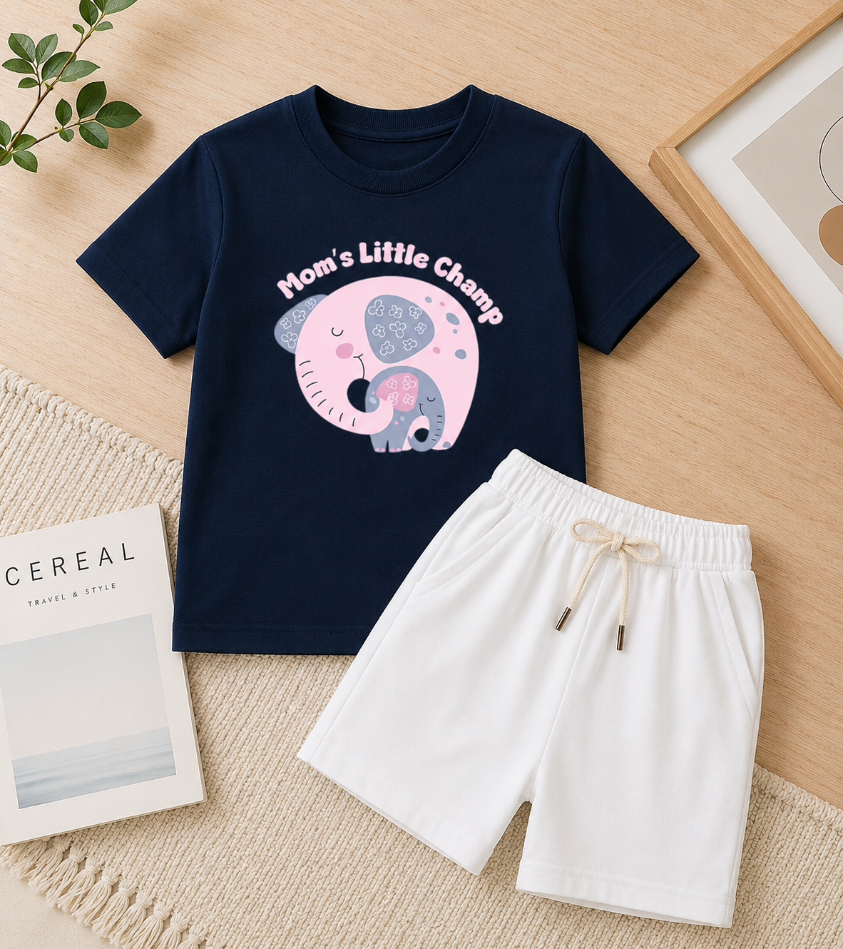 Mom's Little Champ - CO-Ord Set
