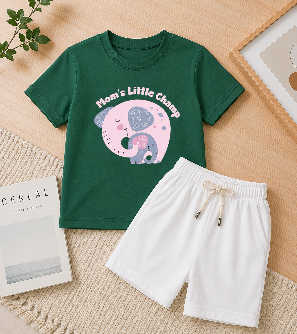 Mom's Little Champ - CO-Ord Set