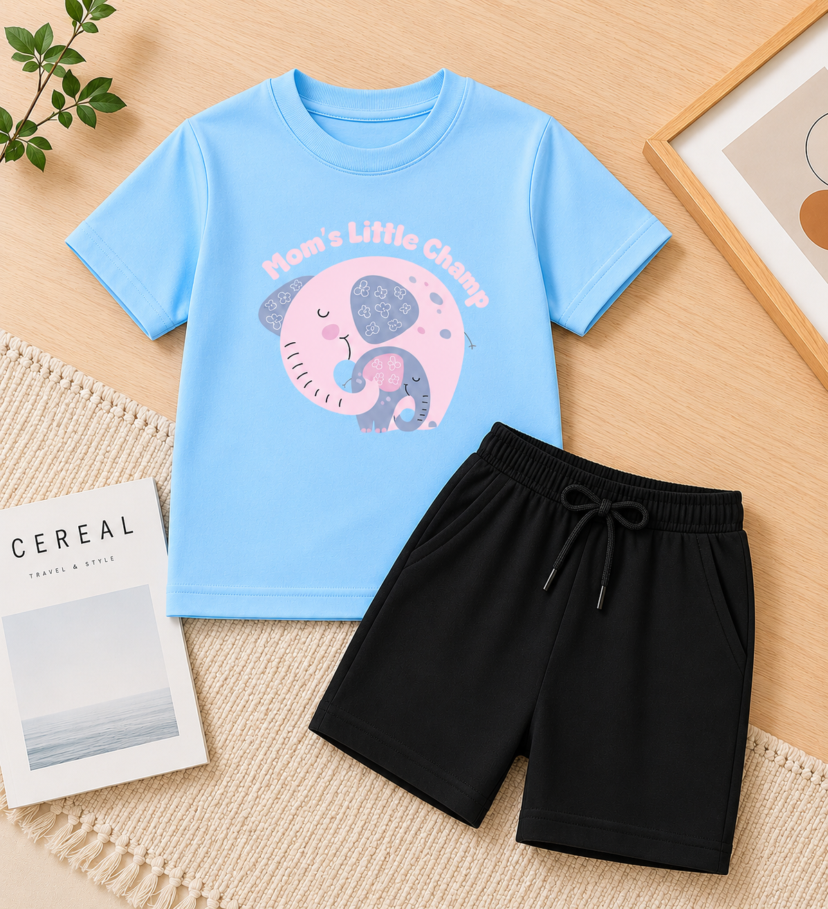 Mom's Little Champ - CO-Ord Set