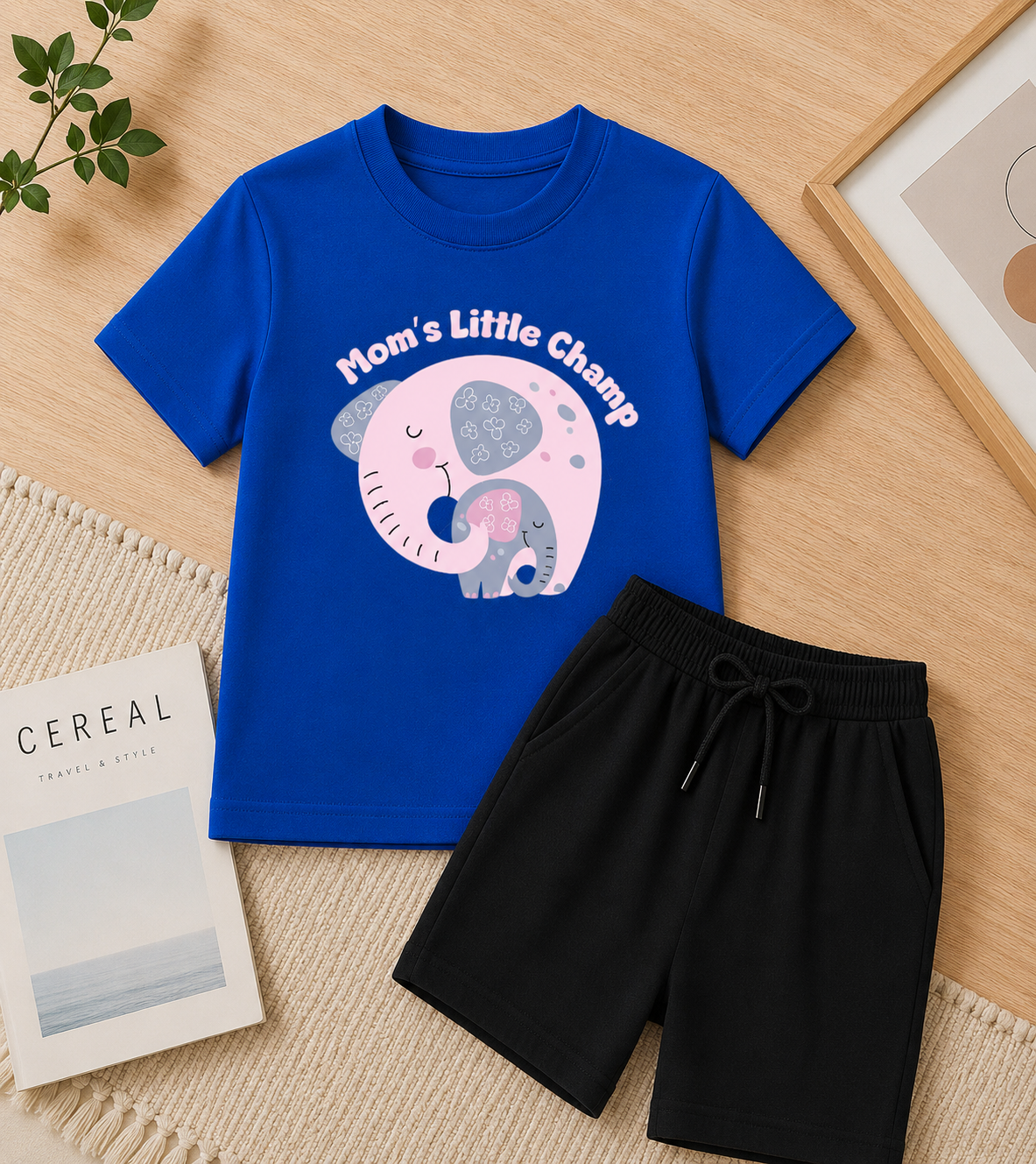 Mom's Little Champ - CO-Ord Set