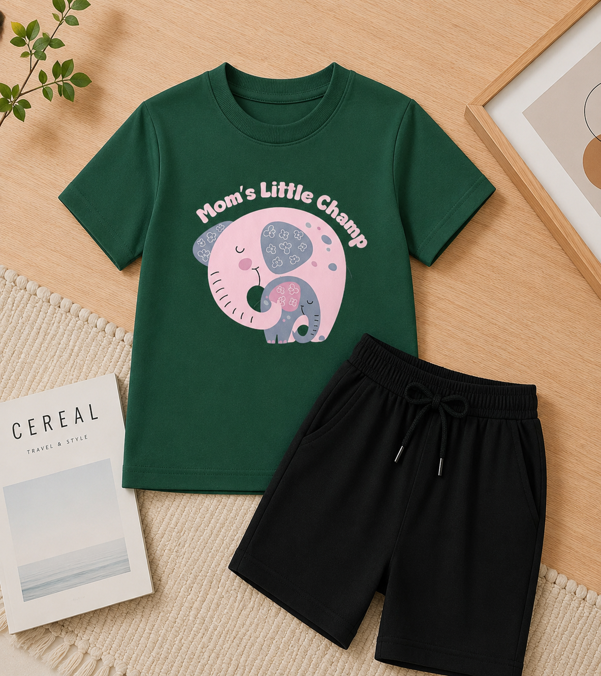 Mom's Little Champ - CO-Ord Set