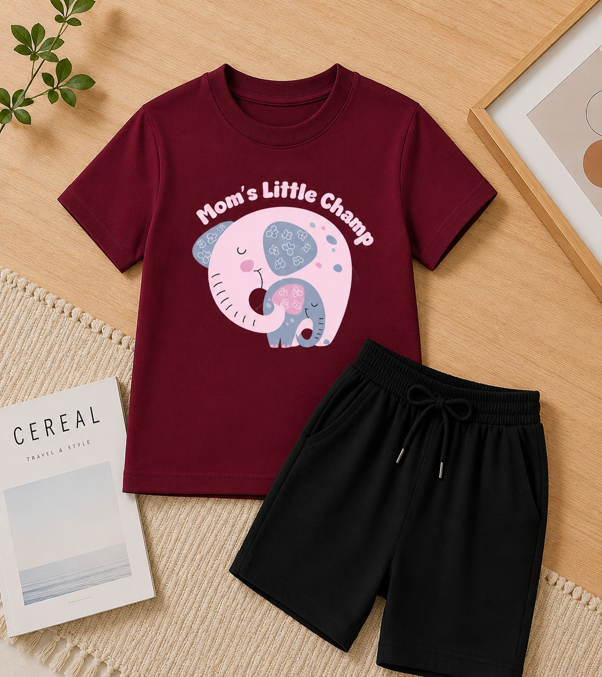 Mom's Little Champ - CO-Ord Set