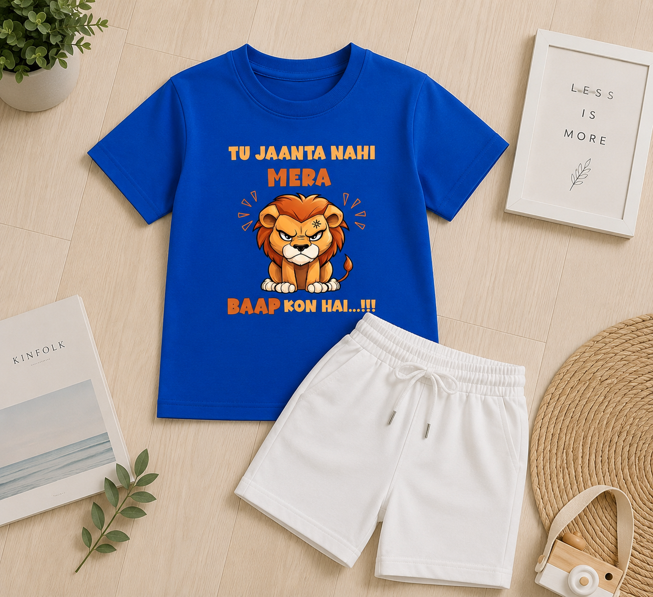 Lion-Tu Jaanta Nahi Mera Baap Kon hai - CO-Ord Set