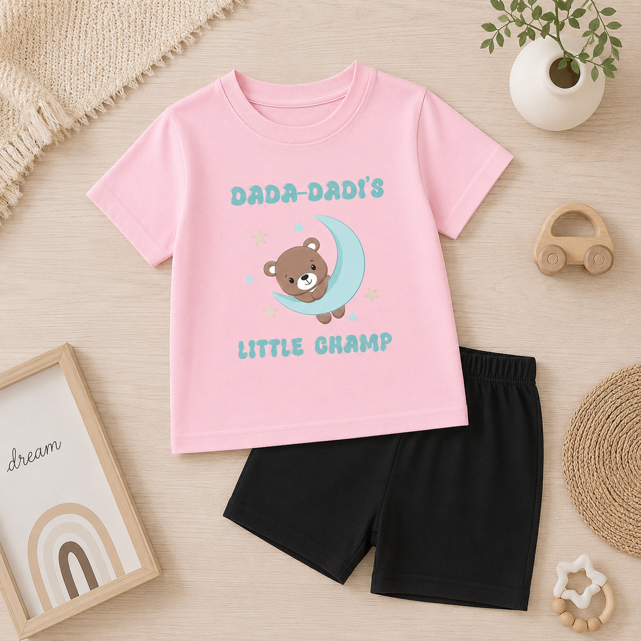 Dada Dadi's Little Champ - CO-Ord Set