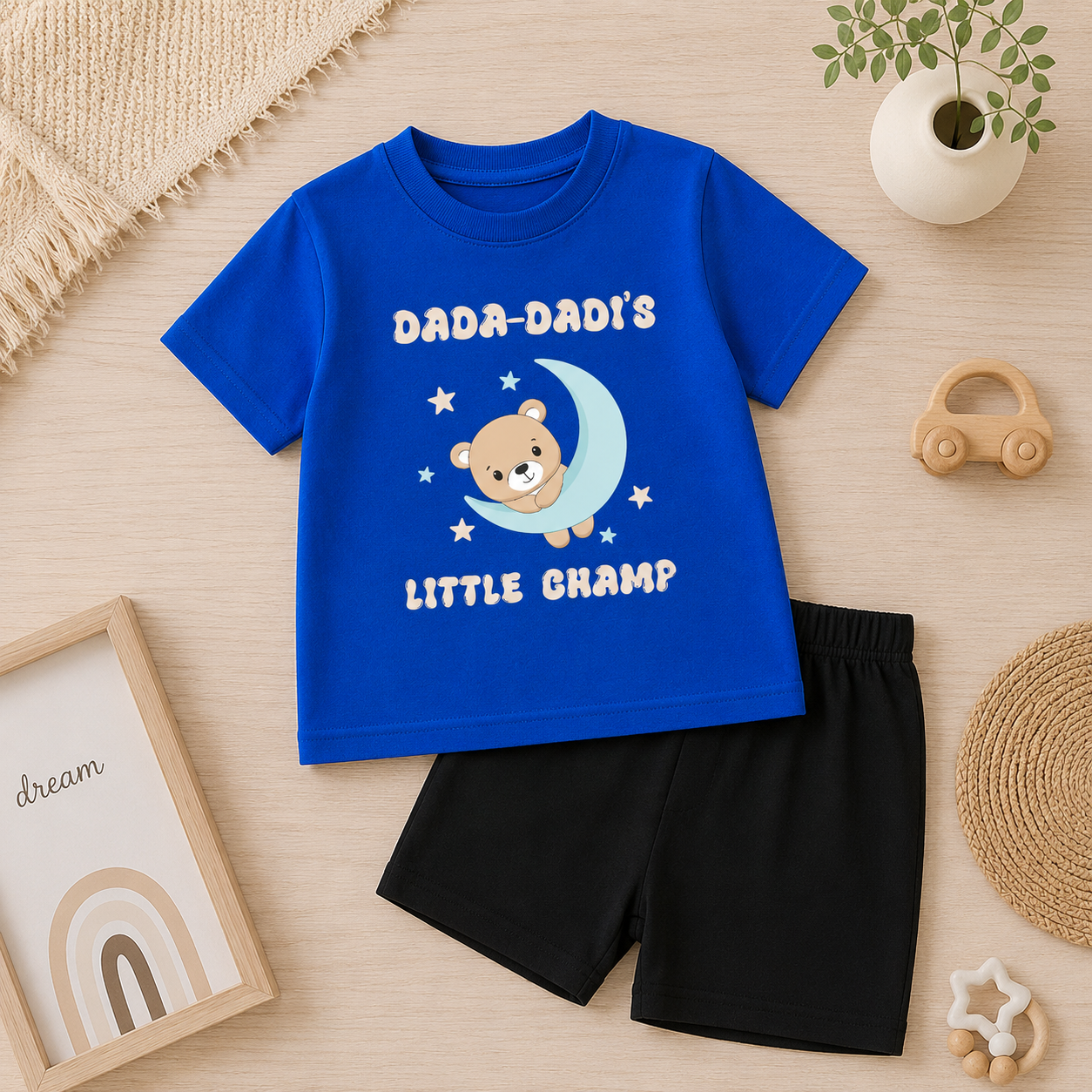 Dada Dadi's Little Champ - CO-Ord Set