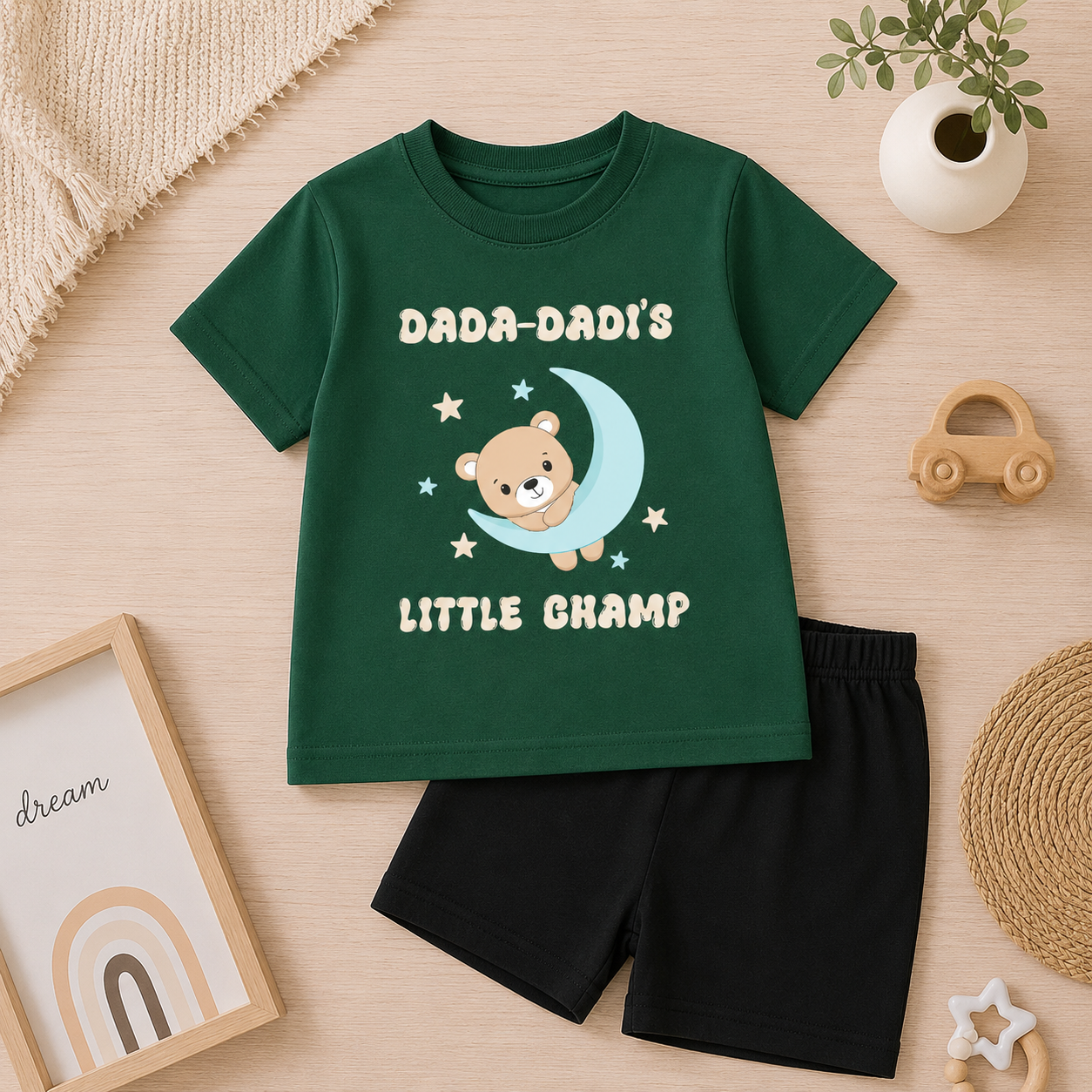 Dada Dadi's Little Champ - CO-Ord Set