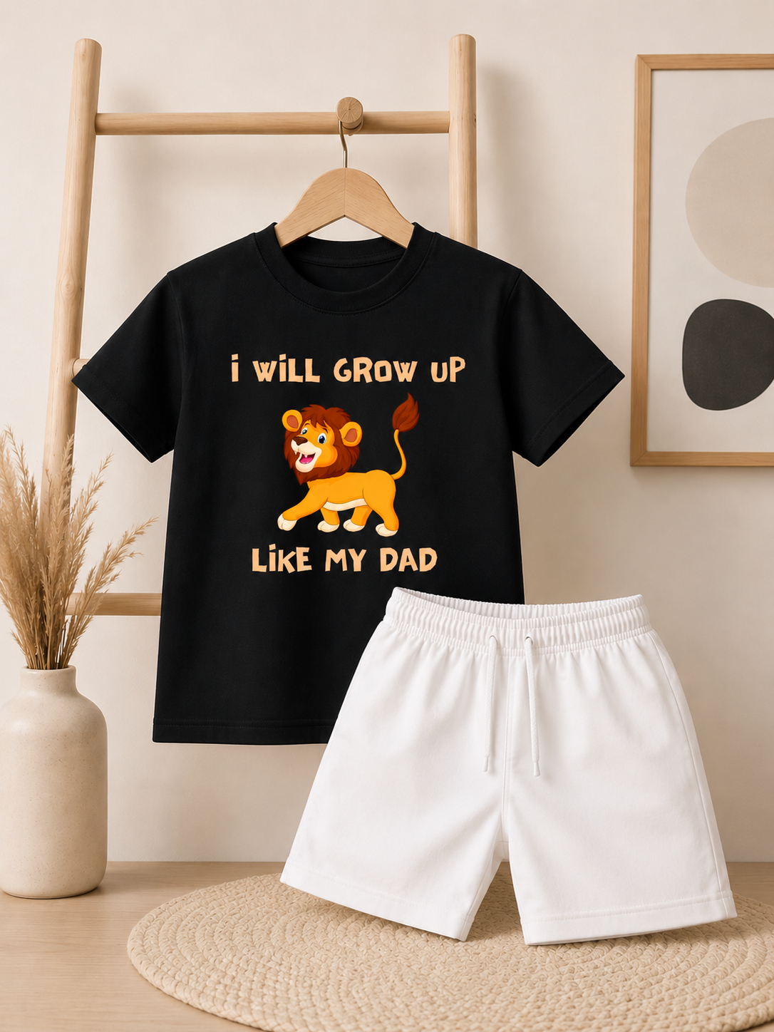 I WILL GROW UP LIKE MY DAD KIDS - CO-Ord Set