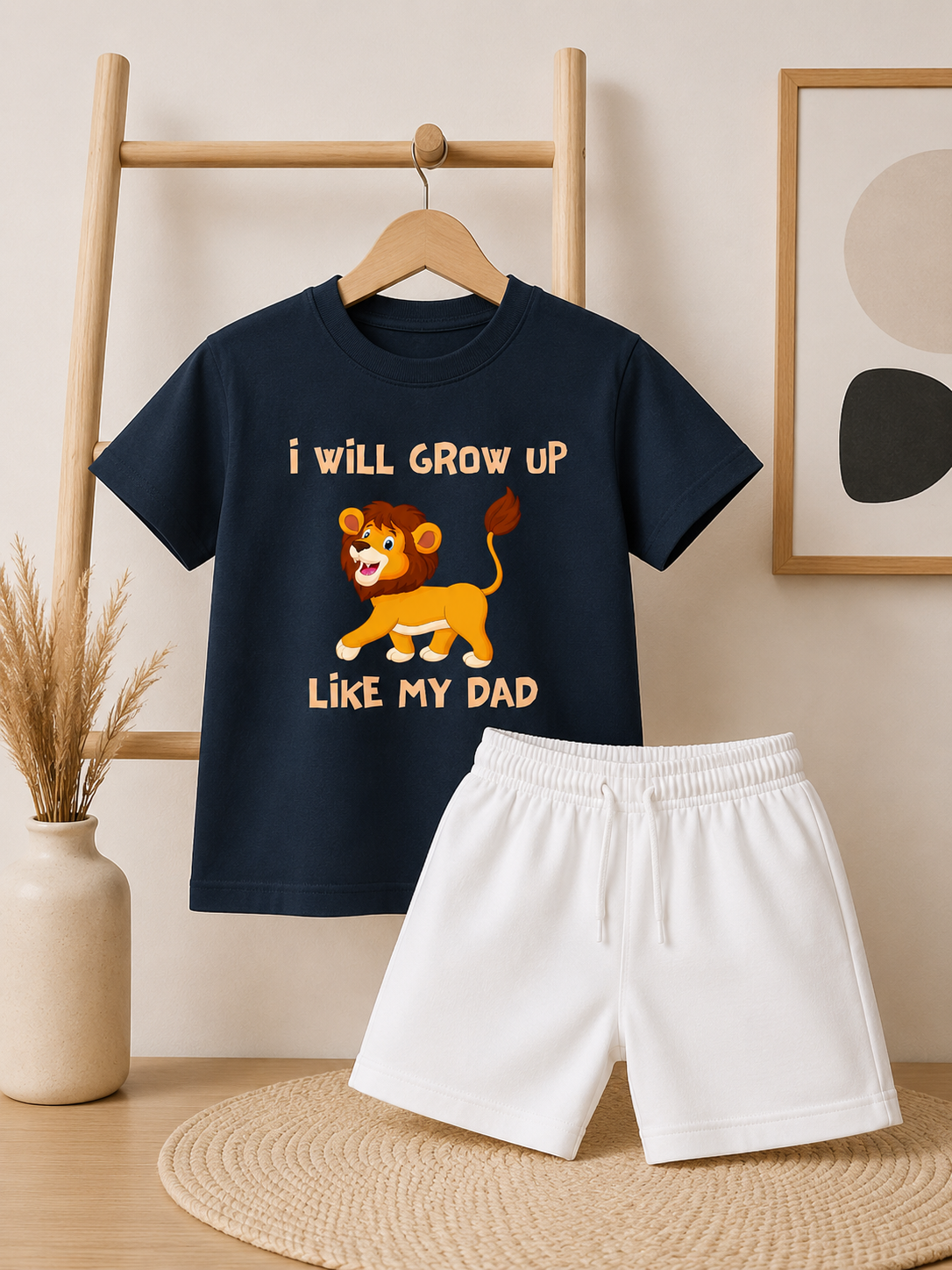 I WILL GROW UP LIKE MY DAD KIDS - CO-Ord Set