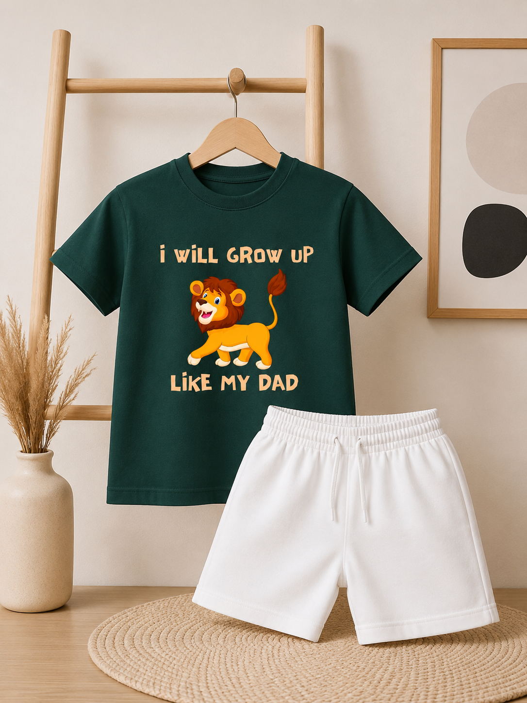 I WILL GROW UP LIKE MY DAD KIDS - CO-Ord Set