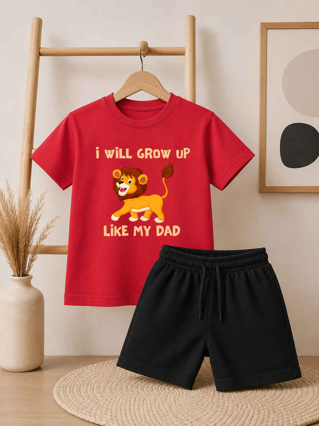 I WILL GROW UP LIKE MY DAD KIDS - CO-Ord Set