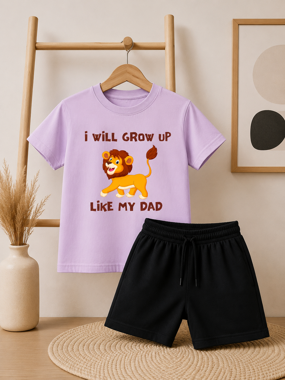 I WILL GROW UP LIKE MY DAD KIDS - CO-Ord Set