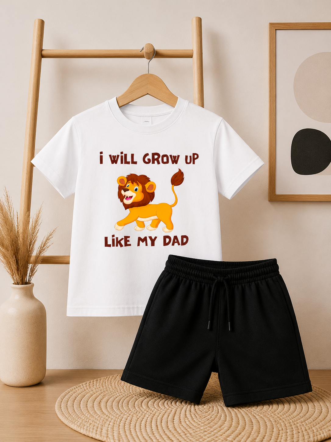 I WILL GROW UP LIKE MY DAD KIDS - CO-Ord Set