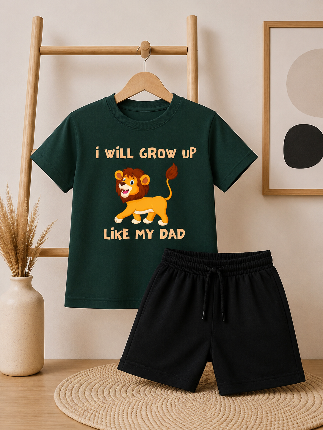 I WILL GROW UP LIKE MY DAD KIDS - CO-Ord Set