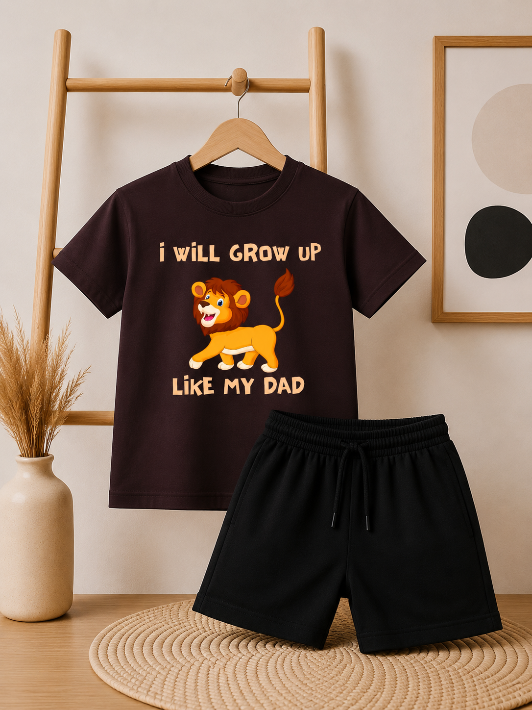 I WILL GROW UP LIKE MY DAD KIDS - CO-Ord Set