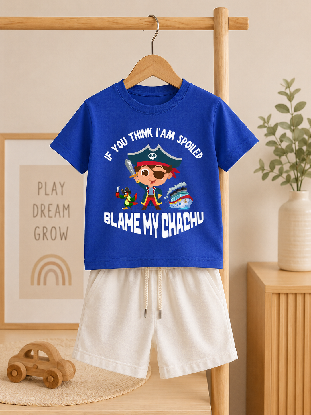 IF YOU THINK I'AM SPOILED BLAME MY CHACHU KIDS - CO-Ord Set