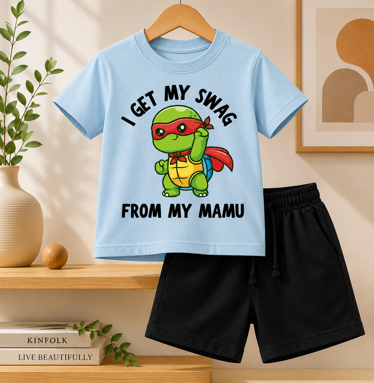 I GET MY SWAGE FROM MY MAMU KIDS - CO-Ord Set